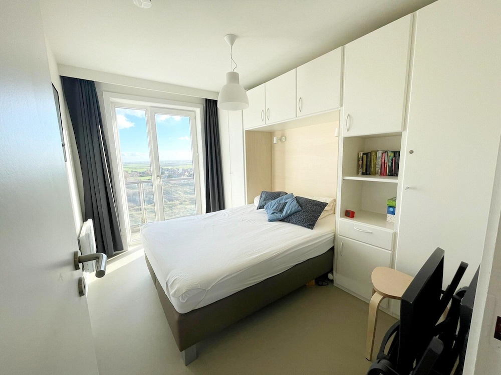 Apartment by Belgian Coast With Sea View