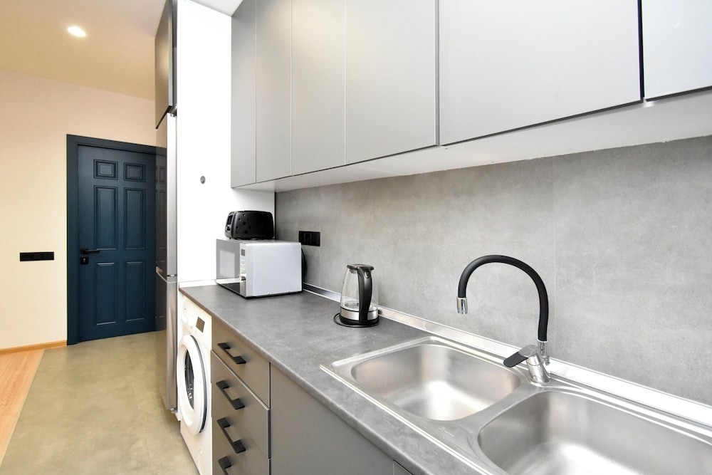 Blue door apartment on Zavaryan street