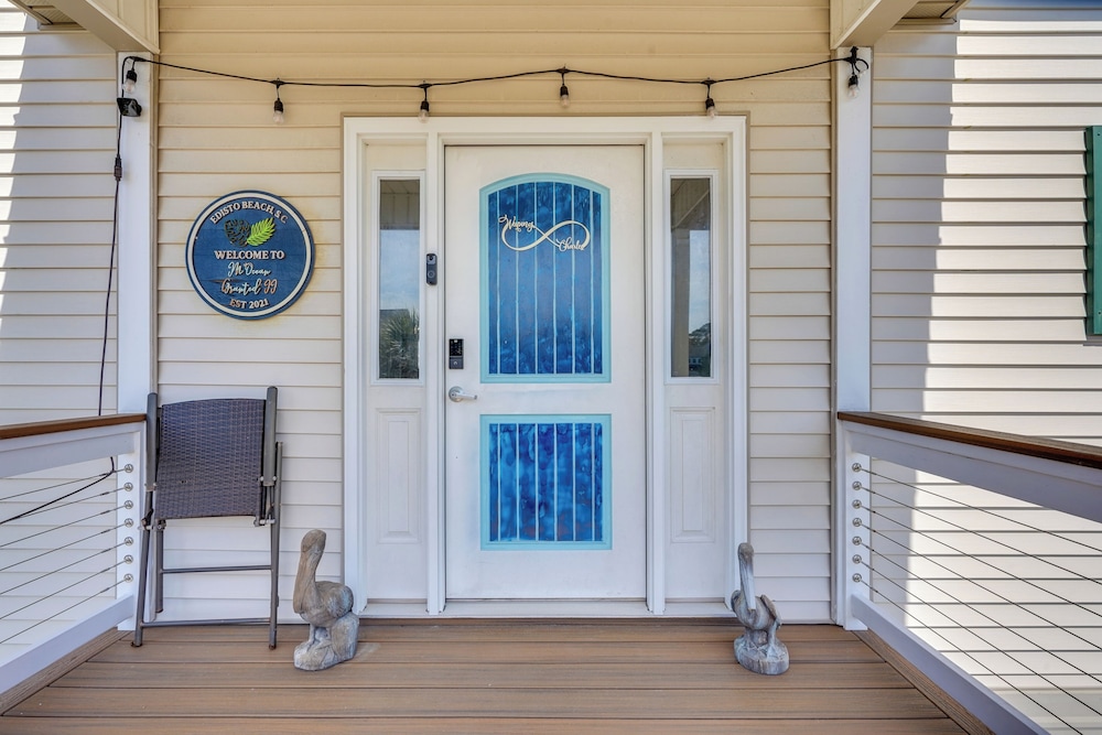 Marina & Golf Course Views: Edisto Island Home