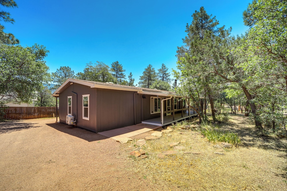 Snowy Peak Views & Cozy Game Nights: Pine Home