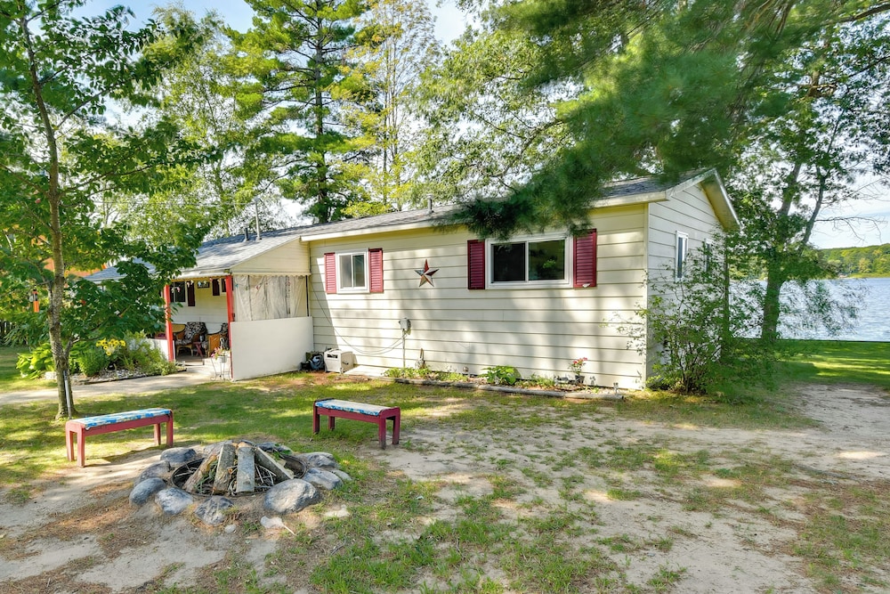 Lakefront Retreat w/ Pedal Boat & Dock in Kalkaska