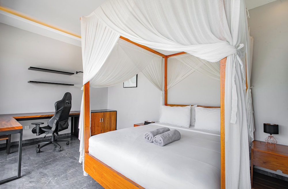 Villa MJ Modern 4BR with Pool & Rooftop