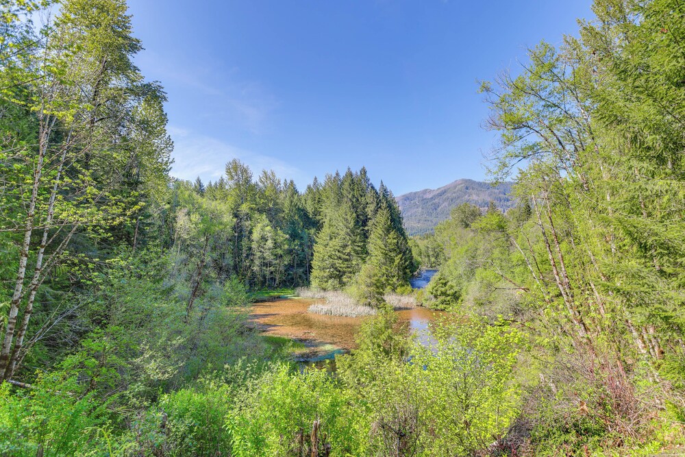 Nature-packed Mckenzie River Retreat w/ Trails!
