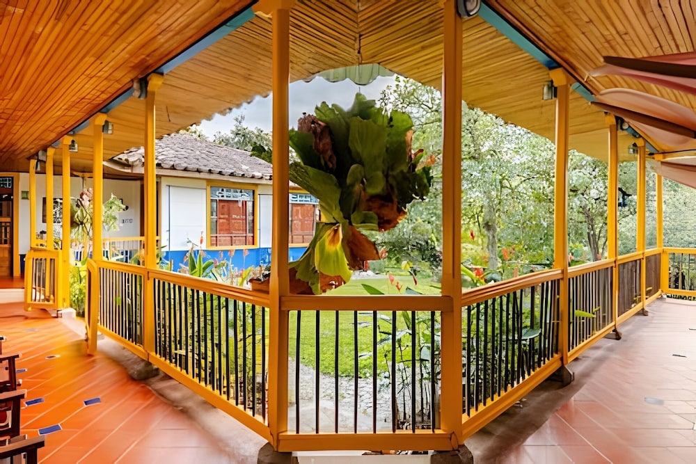Casa cafetera cerca del Parque del Café
