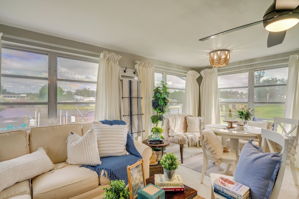 Patio, Dock & Views: Waterfront Punta Gorda Gem!
