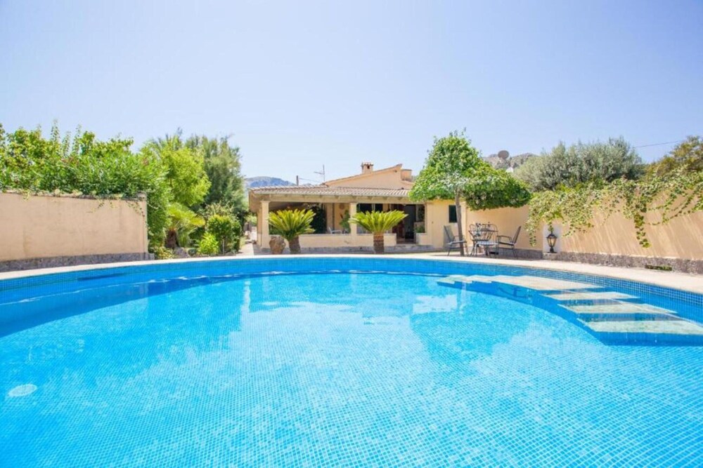 Villa in Pollensa With Private Pool & Views