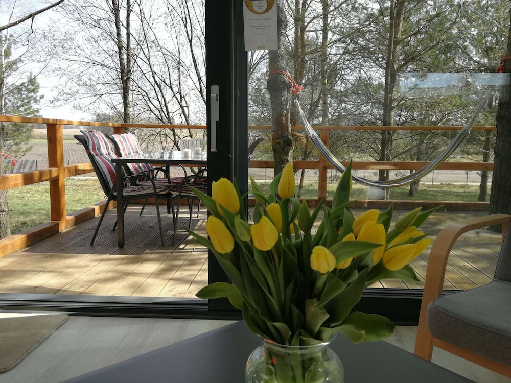 Glass Cottage in Jelenska Huta With Terrace view 3