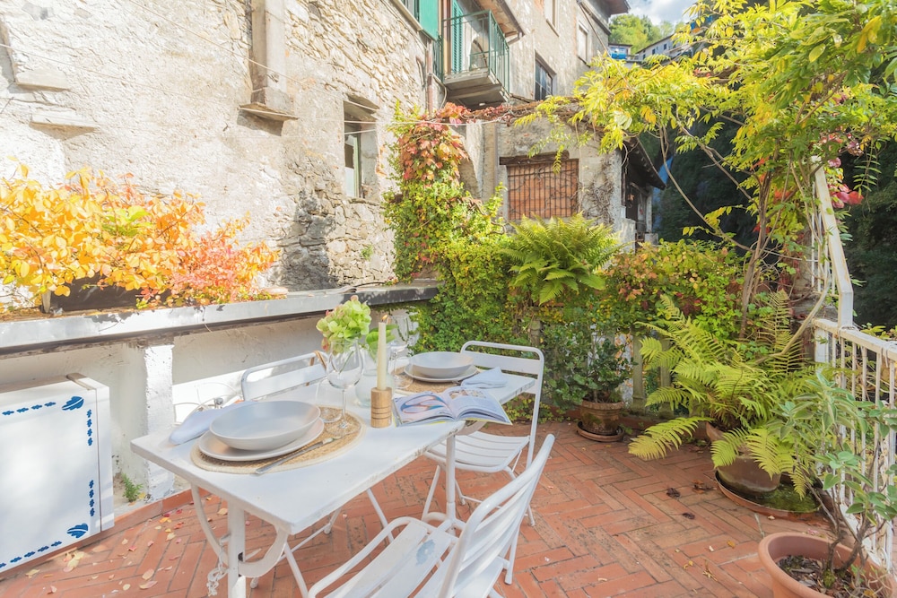 Terrace on Orrido di Nesso Waterfall by Rent all Como