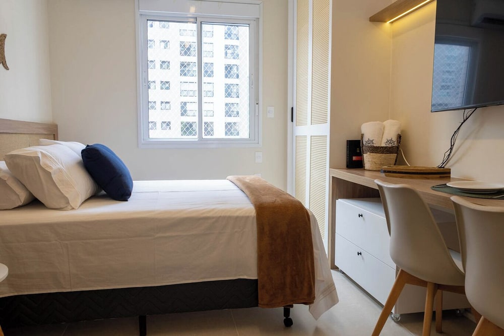 Confort vel Apartamento com Wi-fi p na Areia