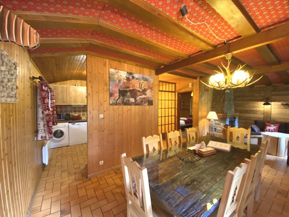 LE Trappeur Chalet en Bois vue Montagne