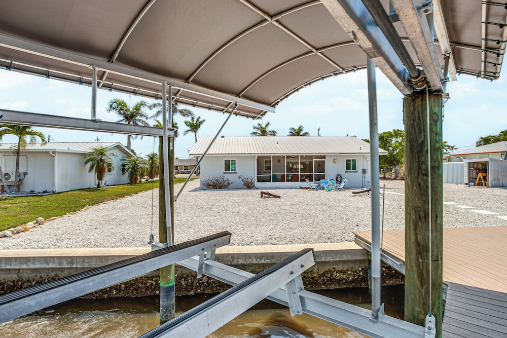 Steps to Canal: St James City Home w/ Dock