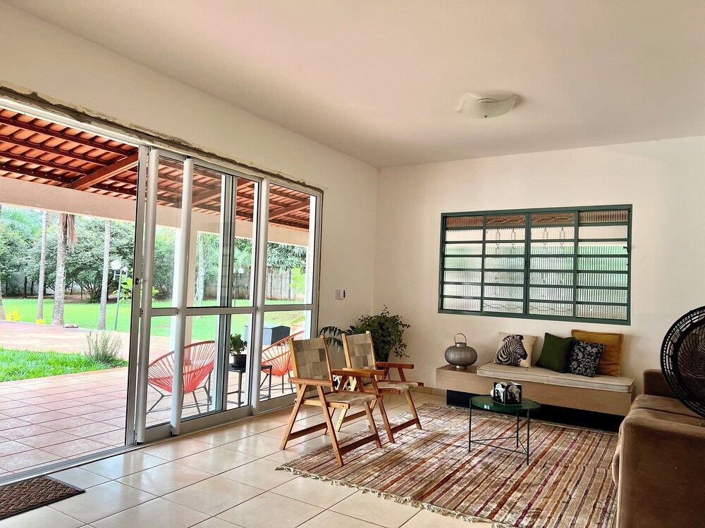 casa com piscina