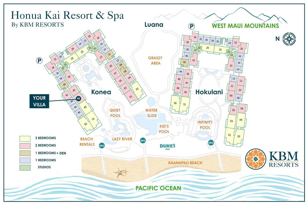 Honua Kai Konea Collection by KBM - 4 Units on same floor (234/236/242/245)