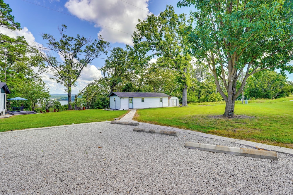 Yard w/ Lake View: Home Near Table Rock Lake!