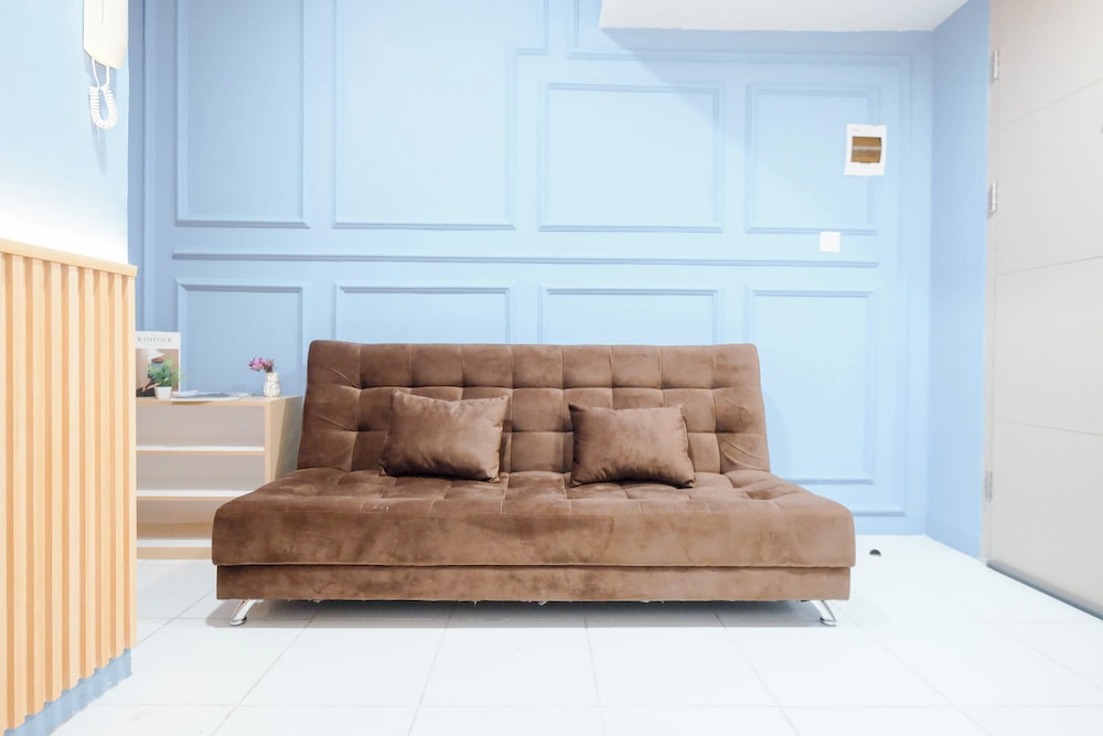 Blue Toned 1Br Apartment At Tokyo Riverside Pik 2