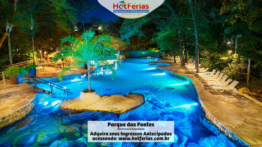 Náutico Flat Caldas Novas promoção especial no Náutico Praia Clube HotFérias