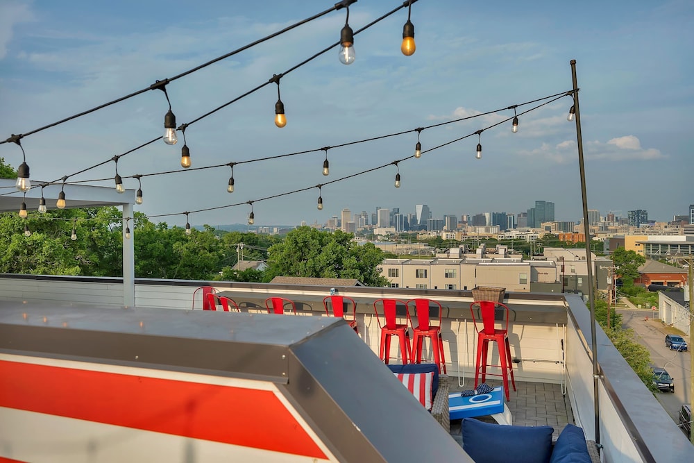 Ultimate Rooftop Double Games BBQ Skyline Views