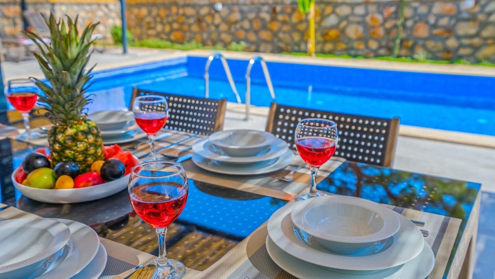 Villa in Kas With Pool Jacuzzi Garden and Porch