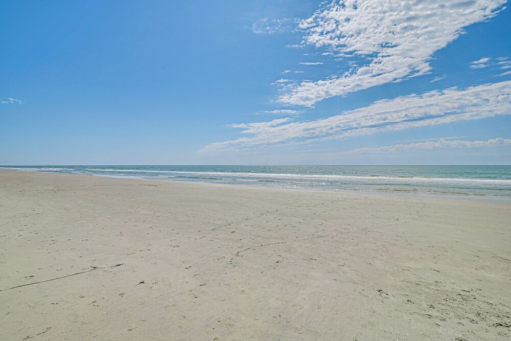 Walk to Surfside Beach: Home w/ Pool Access