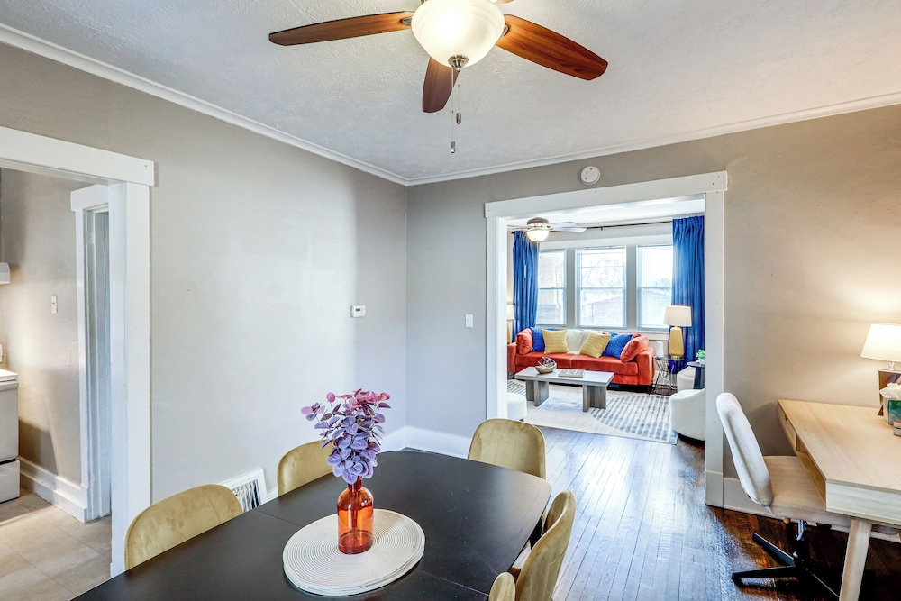 3 Mi to Dtwn: Omaha Escape w/ Game Room & Patio!