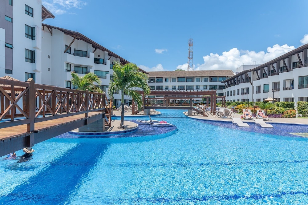 Flat beira mar-Com Churrasq-SH133