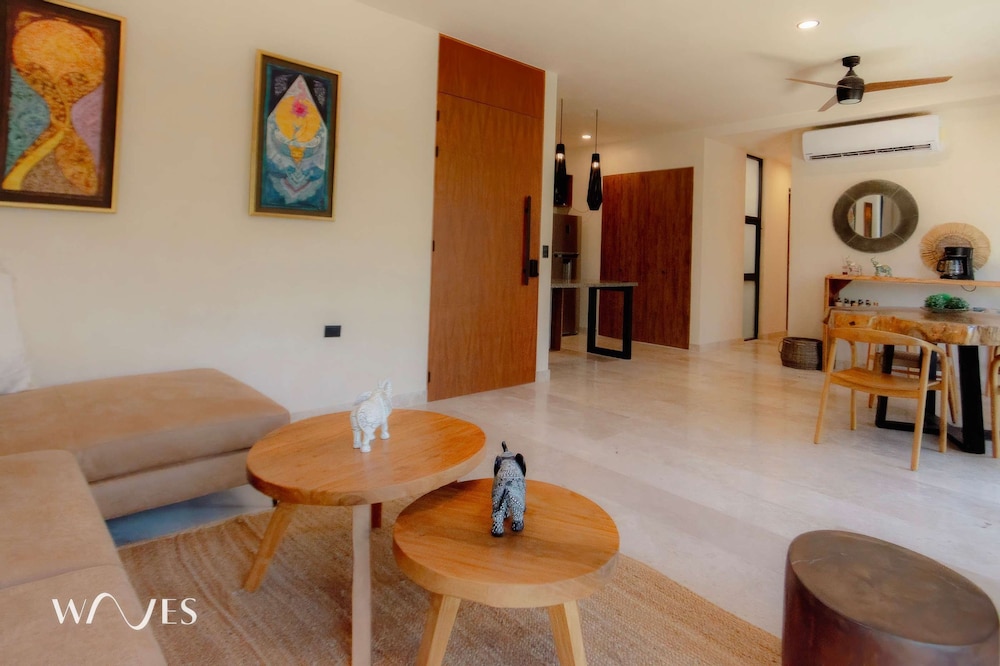 Spacious Modern 3BR Apartment in Gated Community With Pool View at Chaan Ha by Waves