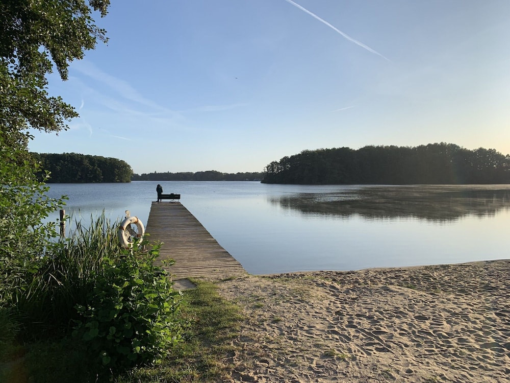 Ferienhaus Larsson mit Sauna am Dummer See, Dummer