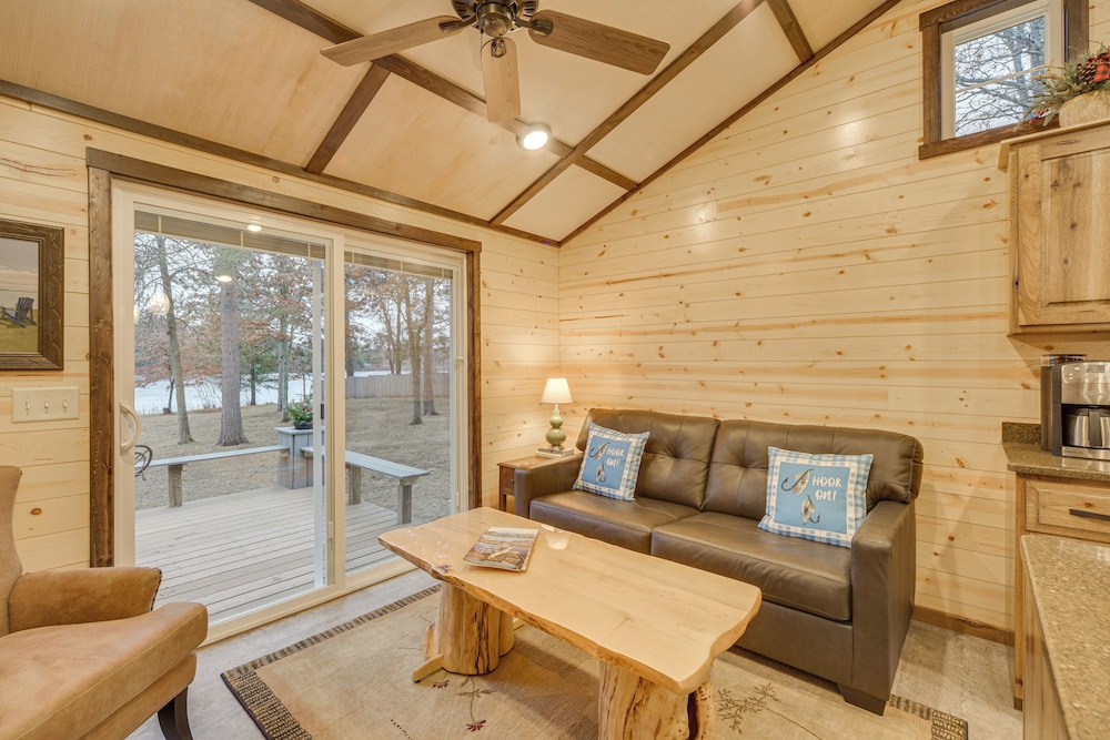 Minong Flowage Cabin w/ Fire Pit & Dock!