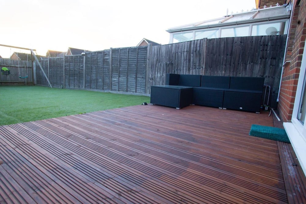 outdoor bbq area