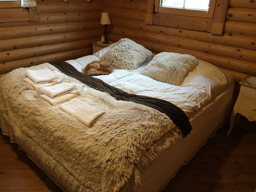 Log Cabin at White River view 2