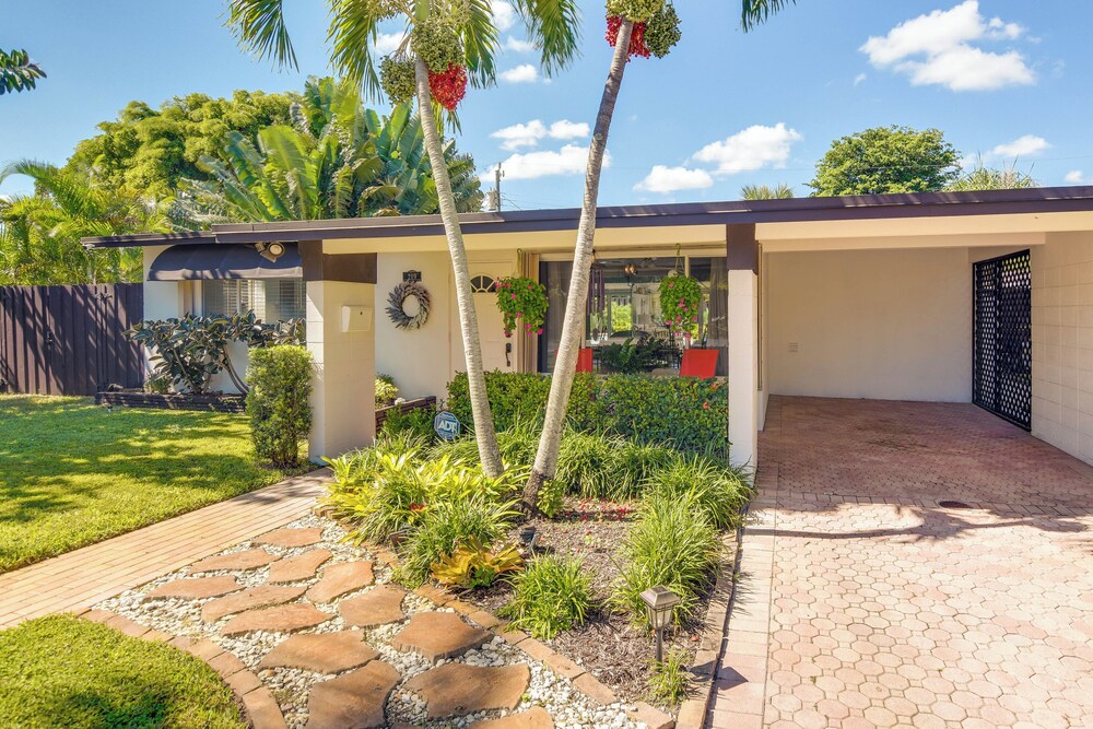 Pompano Beach Retreat w/ Backyard Oasis!