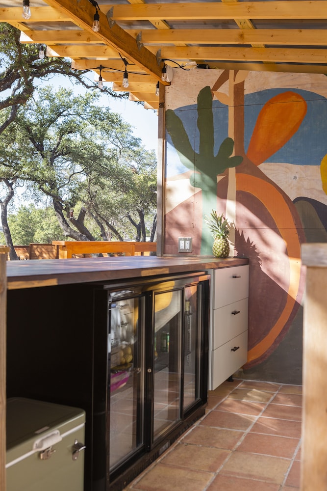 The Peacock Yurt at Camposanto ATX Glamping on Lake Travis - Property Image 1