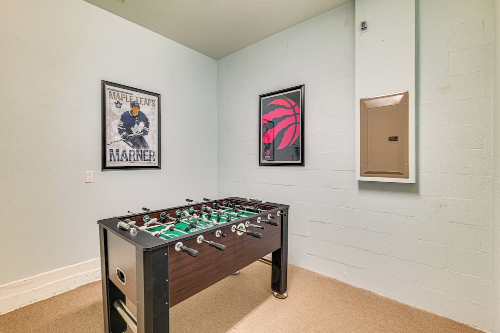 Private Game Room + Pool: Resort Home Near Orlando