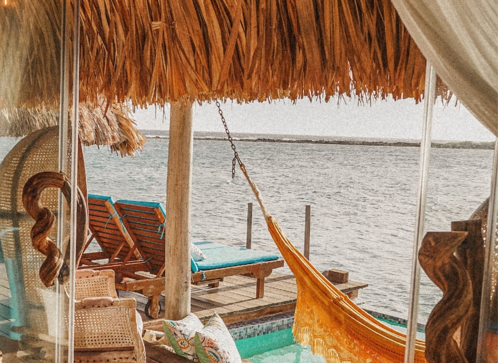 Overwater villa with pool Aruba