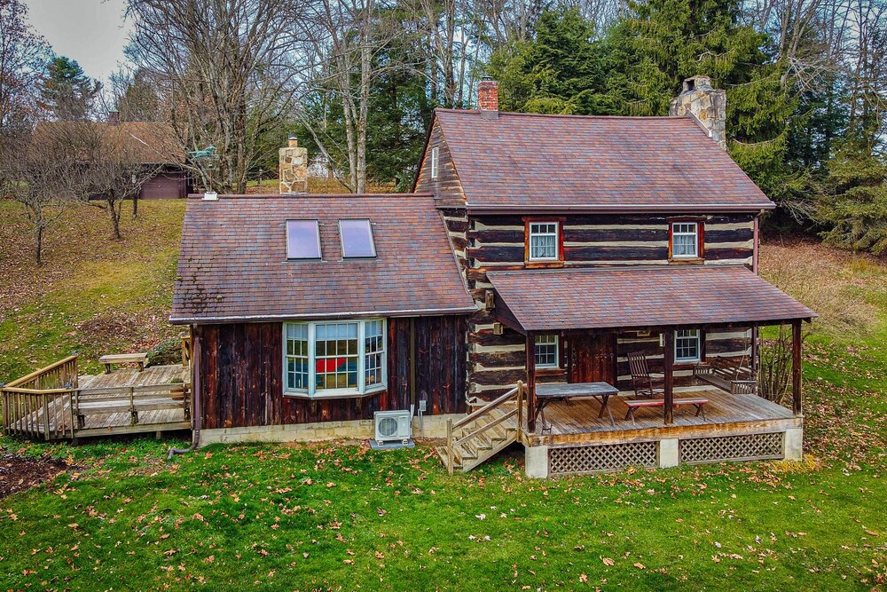 Historic Morrisdale Area Cabin w/ Deck & Fireplace view 3