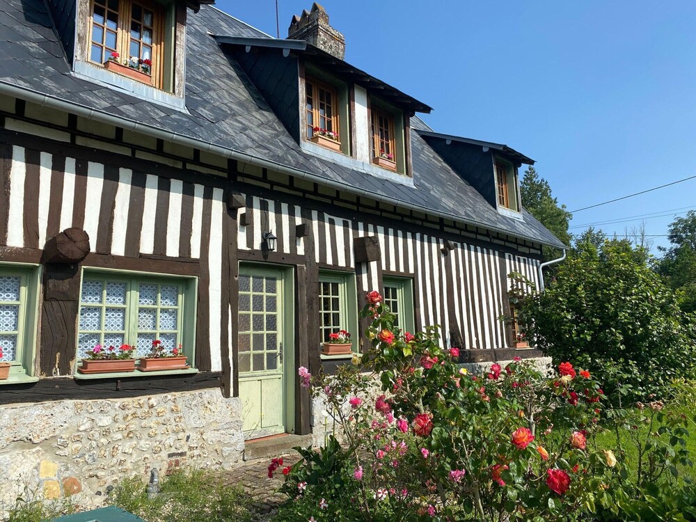 Lovely Norman Half-timbered House, Manneville La Raoult