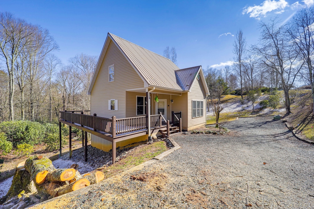 Near Hiking: Blue Ridge Mtn Home on Private Acre view 5