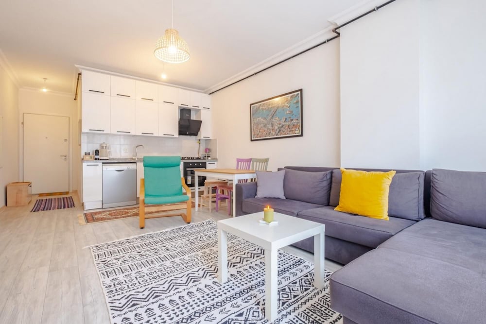 Pleasant Flat Close to Metro Station in Maltepe