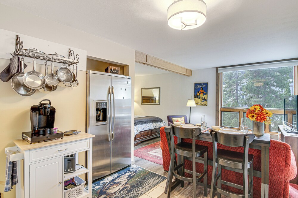 Centrally Located Big Sky Condo: Ski, Hike, Bike!