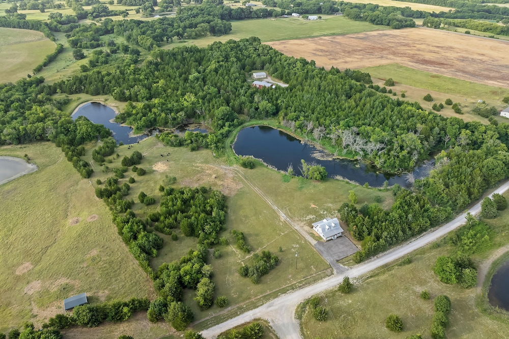 Stocked Fishing Ponds: Texas Getaway w/ Cows!