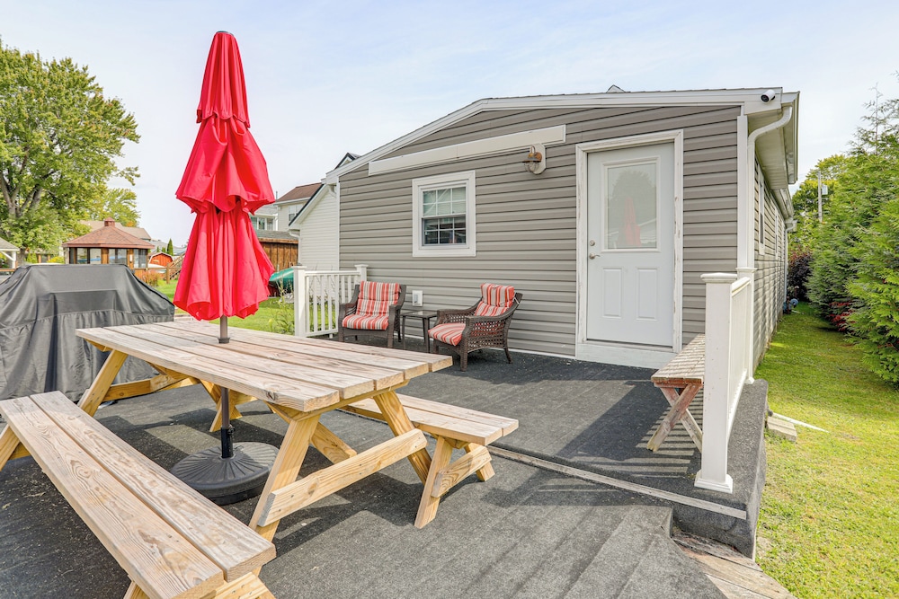 Dock, Deck & Fire Pit! Chautauqua Lake Retreat