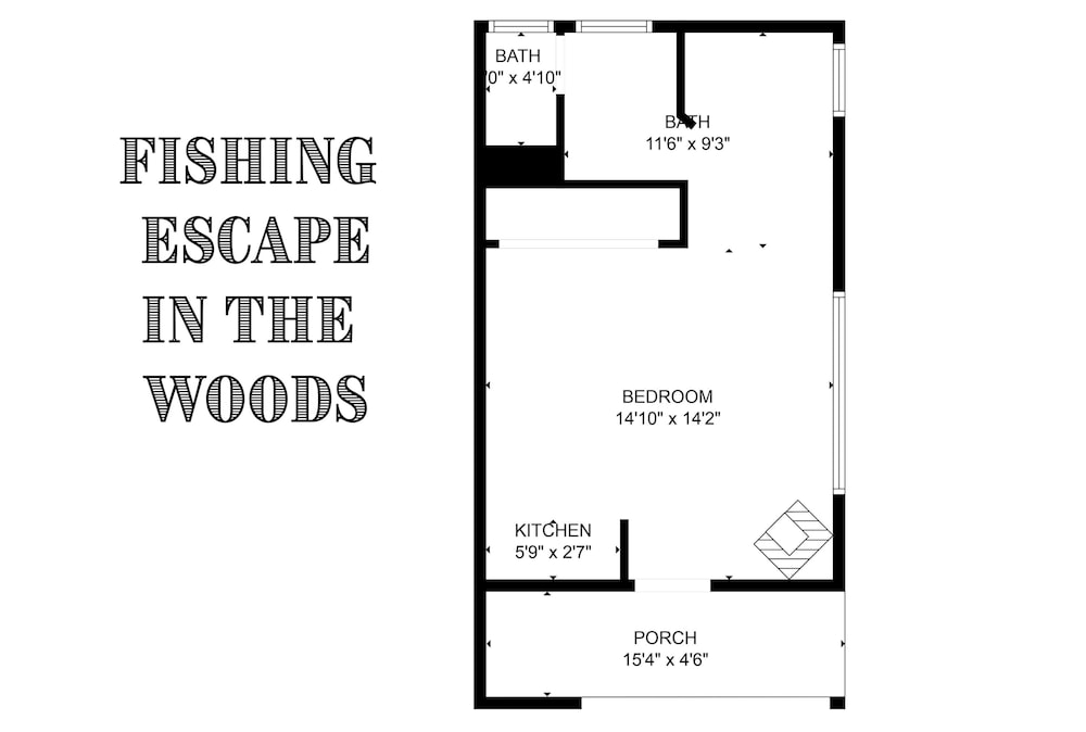 Fishing Escape in the Woods