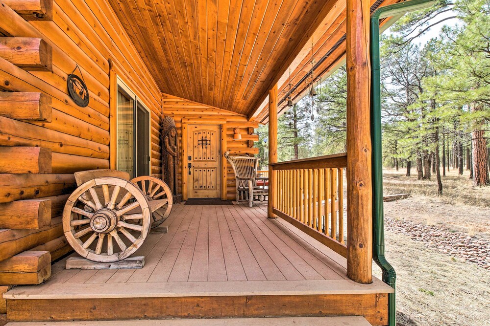 Family Game Room: Spacious Overgaard Cabin