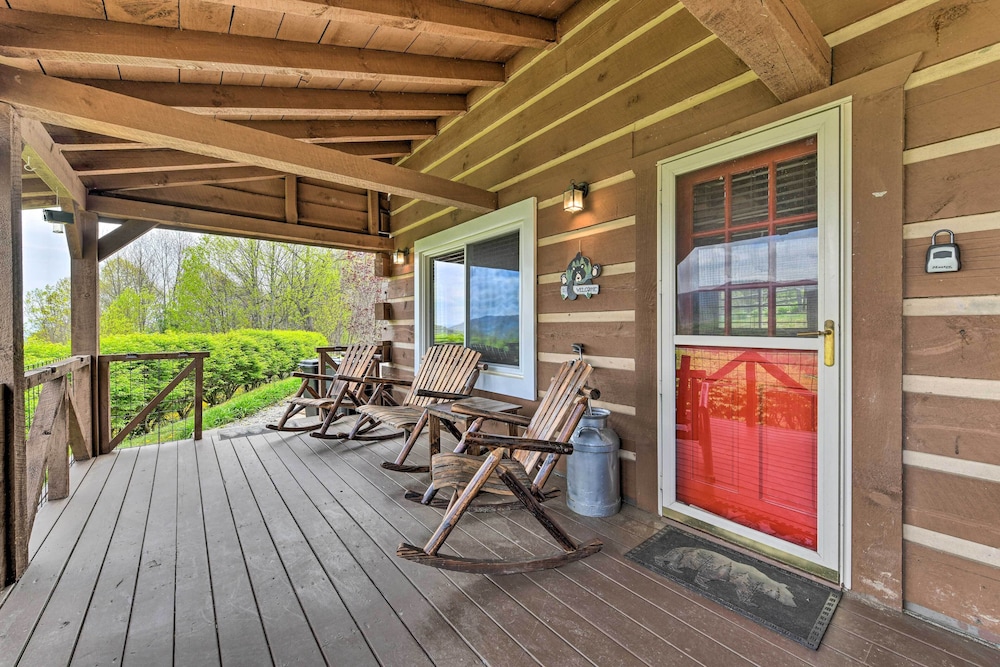 True Log Cabin w/ Game Room, Year-round Views view 5