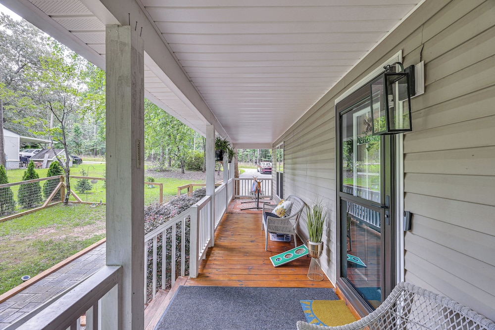 Fisher's Retreat Near Lake Thurmond: Tignall Home