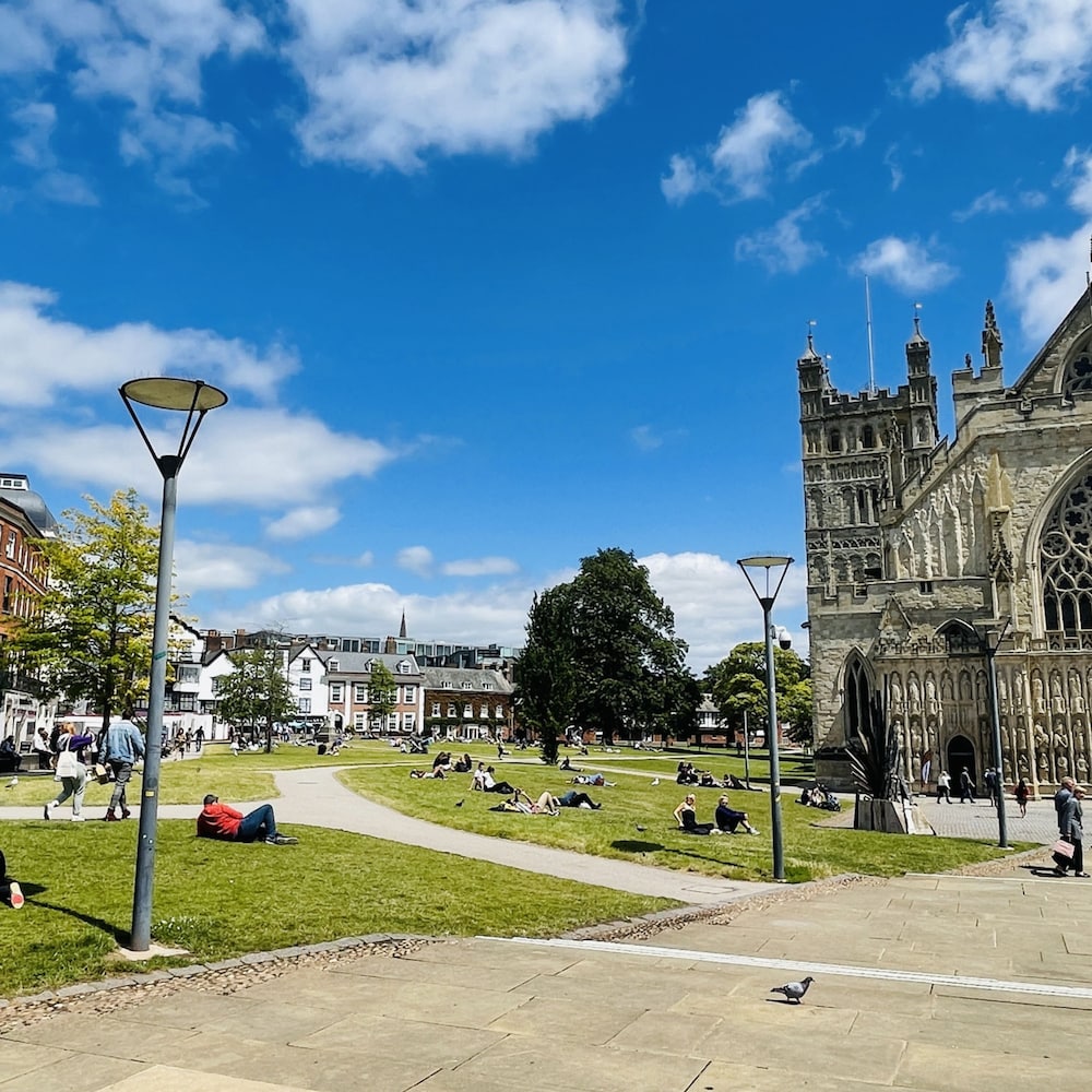 Cathedral View in Exeter