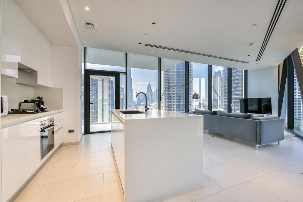 Luxury Apt W Burj Khalifa Vw Dubai Canal Access