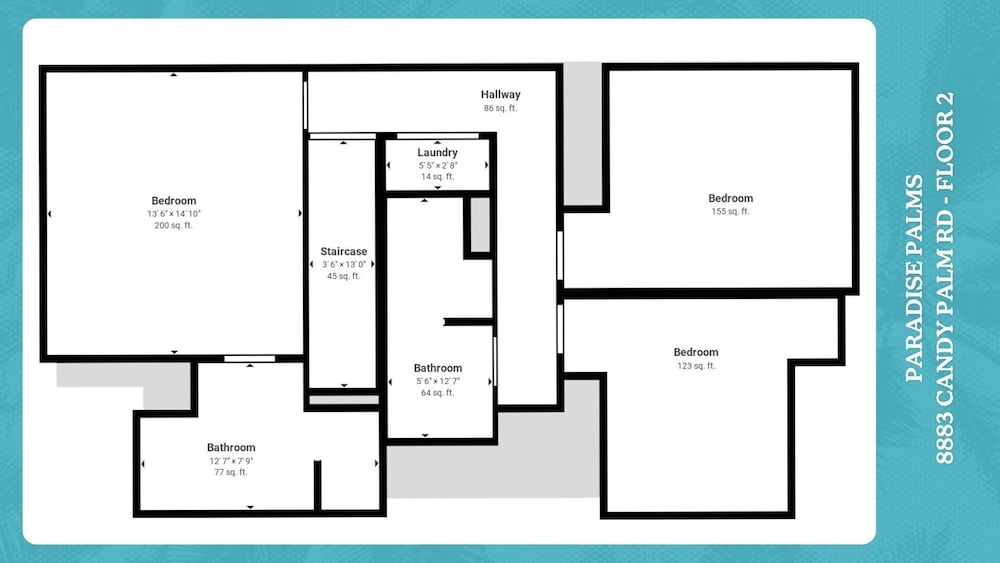 Paradise Palms Resort 4 Bedroom Townhome Pet Friendly 4 Townhouse