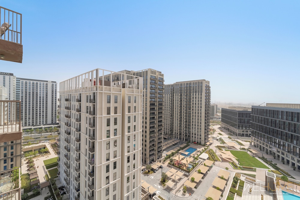 WelHome - Beautiful 1BR Apt in Dubai Hills with City View