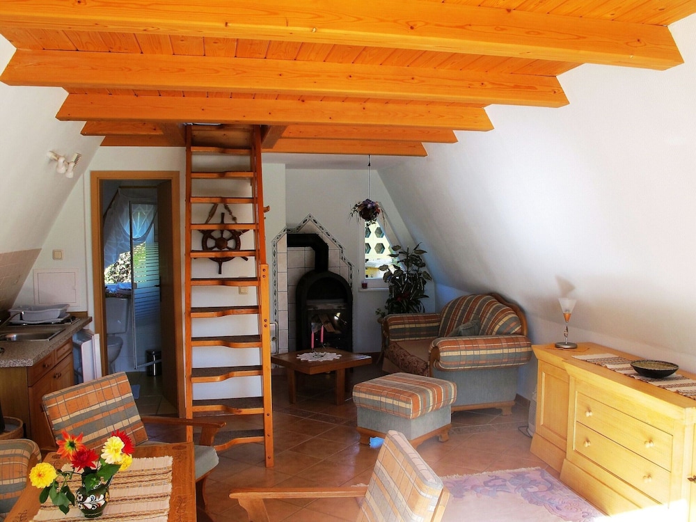 Thatched Holiday Home in Freest With Terrace
